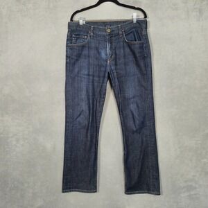 Citizens of Humanity Jeans Mens‎ 33 (fits 34x29) Sid Straight stretch blue COH